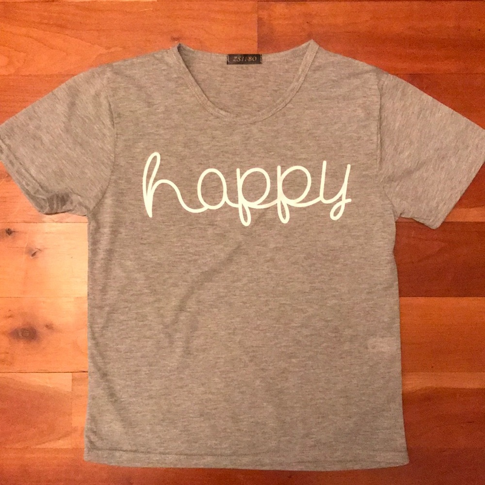 NEW “happy” Graphic Tee